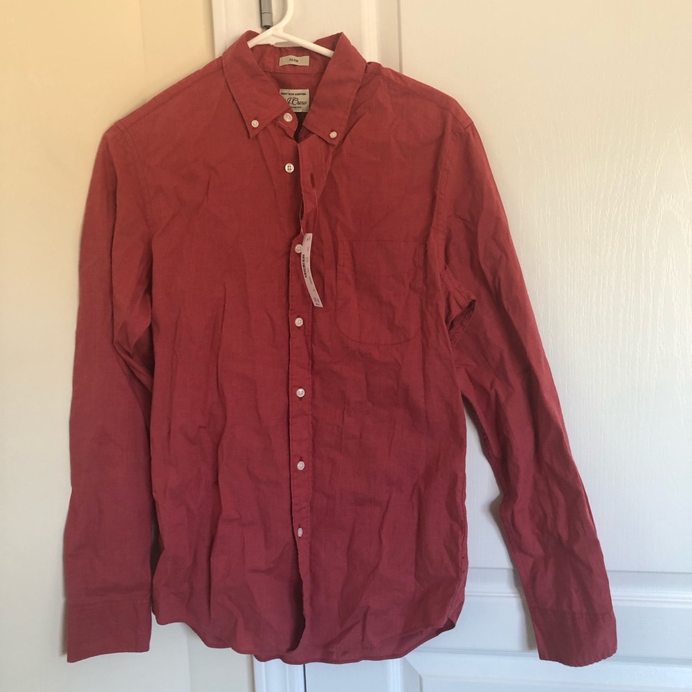 J crew men’s stretch slim shirt